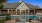 exterior of clubhouse and view of the pool in the evening